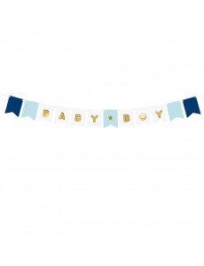 Bandeirolas "BABY BOY"